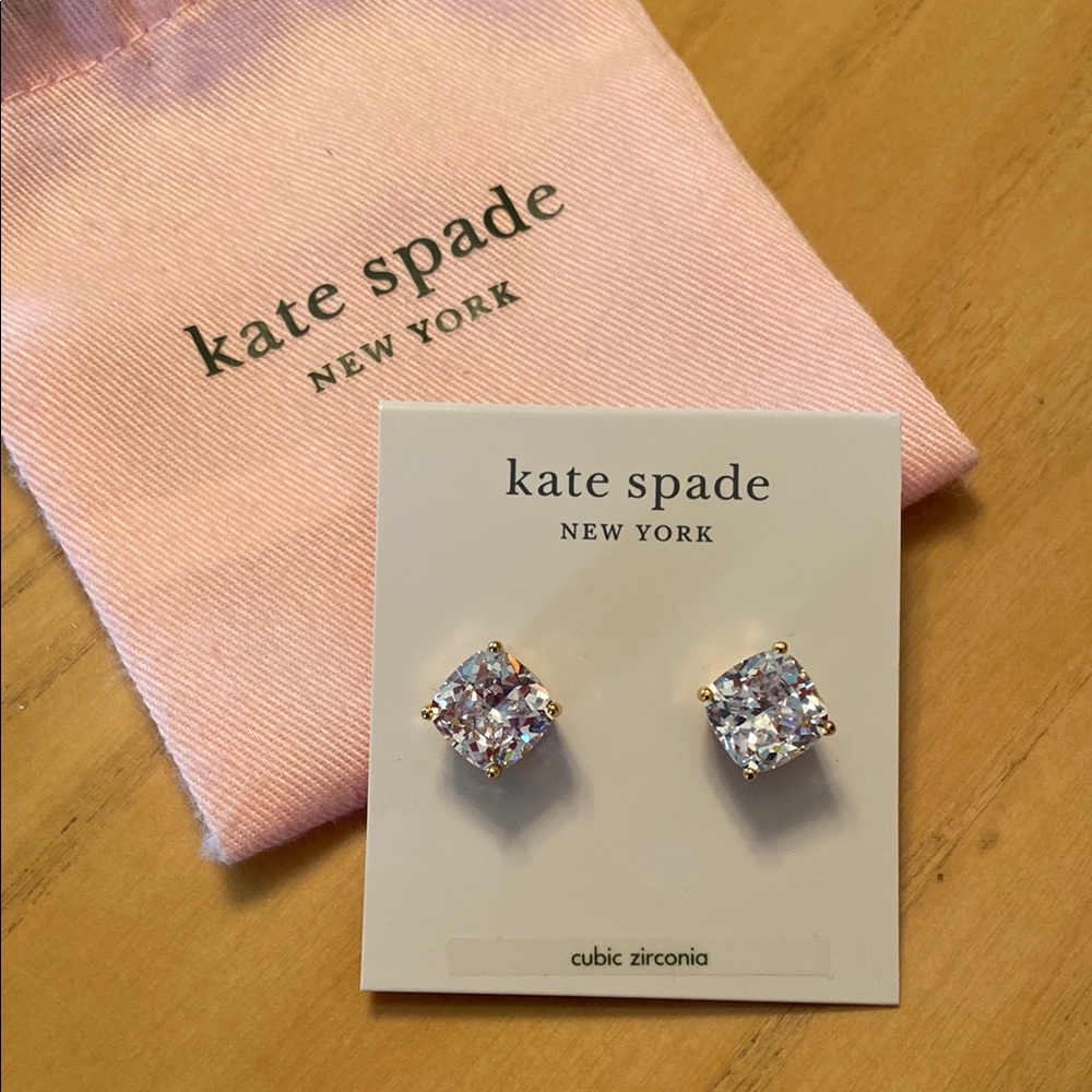Kate Spade cubic zirconia earrings